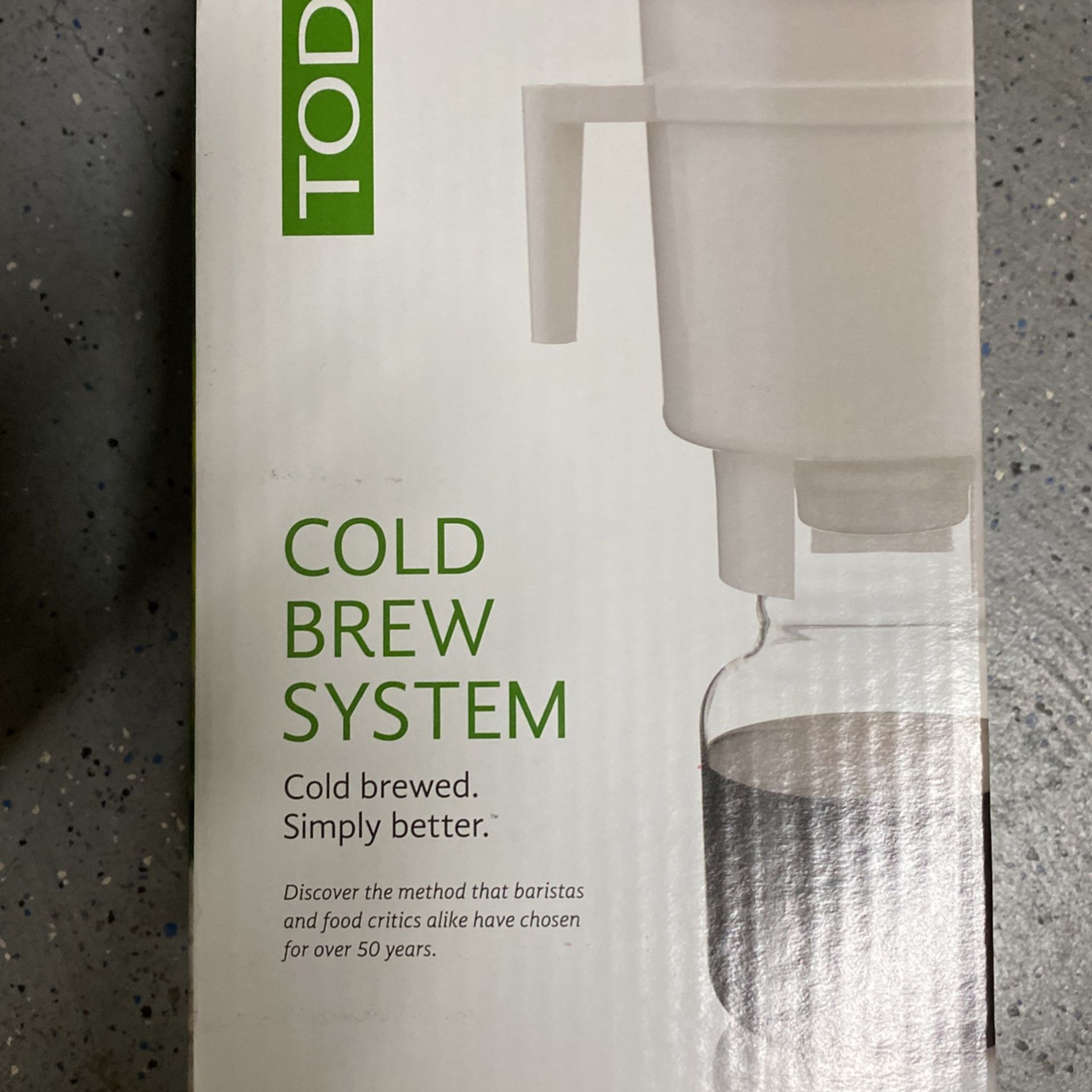 Brand New Toddy Cold Brew Coffee Maker System 