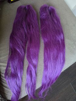 Purple hair