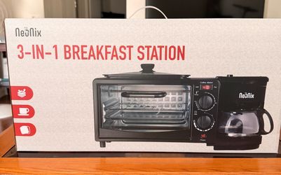 Brand New 3-in-1 Breakfast Station