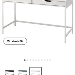 White IKEA Vanity/desk