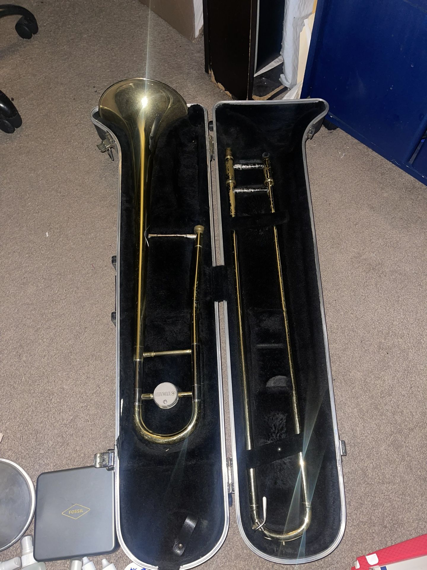Trombone, Mouthpieces, Equipment, Stand and Arban Book