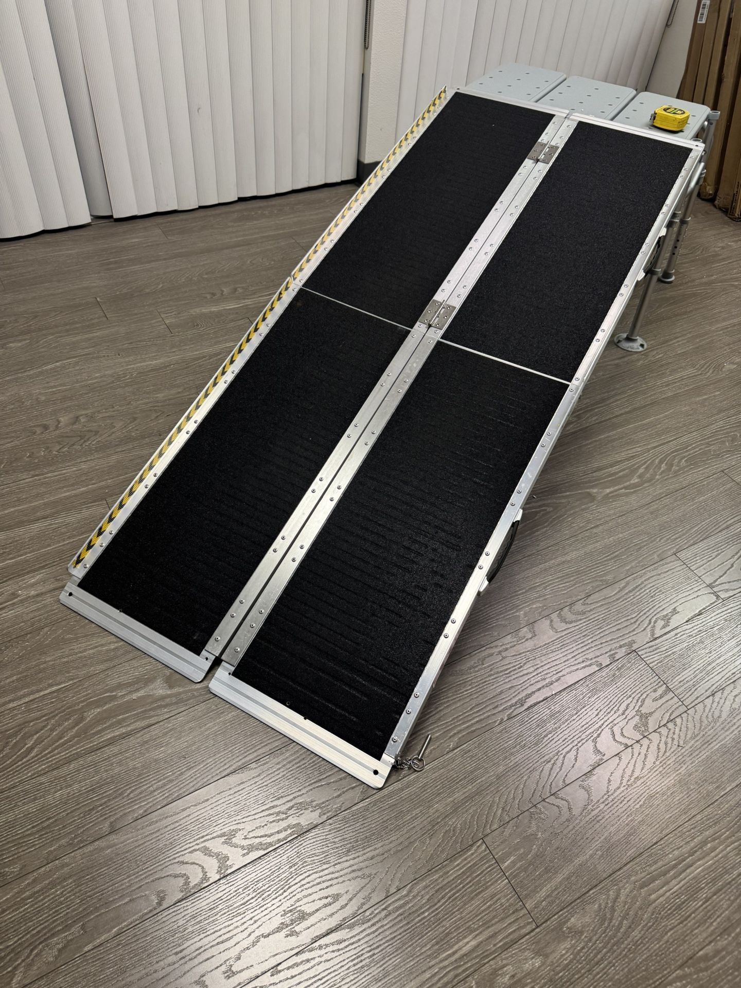 New - 6’ (72”) Wheelchair Or Equipment Ramp - All Aluminum- 600 Pound Weight Capacity