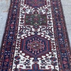 Persian 11 Feet Long 34 In Beautiful Handmade Area Rug