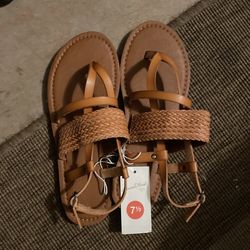 Tan Sandals