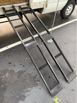 Truck ramps and utility dolly