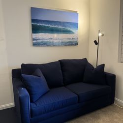 Sleeper Sofa 72” - Navy Blue