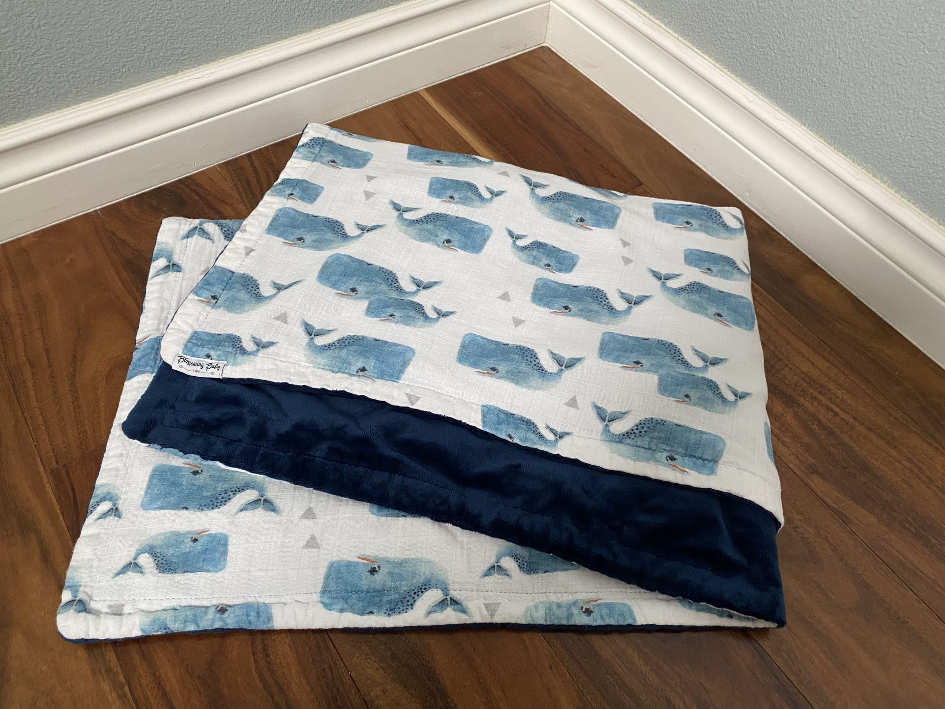 Whale Baby Blanket