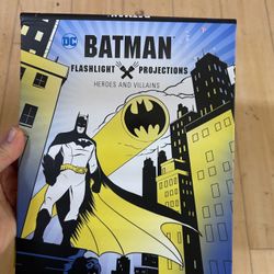NWT Batman flashlight & Projection Book