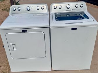 Electric dryer and washer-MAYTAG-DELIVERY-