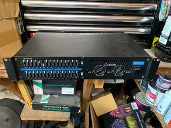 Carvin DCM1000 Made in the USA 🇺🇸 2ch 1000w Rackmount Stereo Power Amp