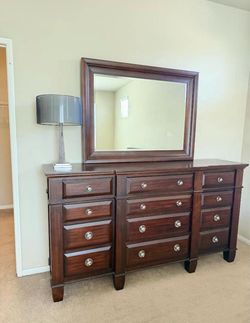 Nice Dresser W/ Mirror!