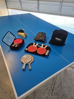 STIGA INDOOR/OUTDOOR ALUMINUM PING PONG TABLE