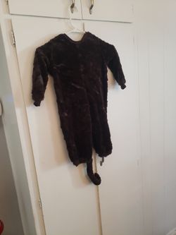 Infant Monkey Costume No Mask Very Soft