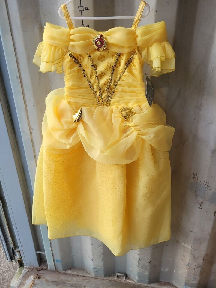 Beauty and the Beast Belle Costume - Official Disney store Child 5/6