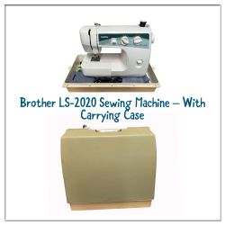 Brother LS-2020 Sewing Machine – With Carrying Case 