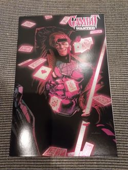 Gambit Wanted #1 Kris Anka foil cover variant  2026 X-Men Chris Claremont Gill!!