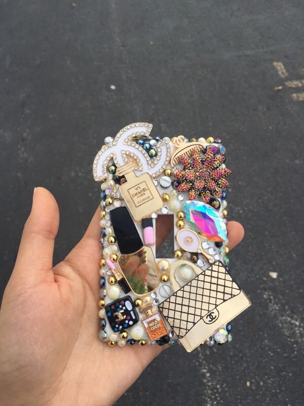 Bling Chanel light switch cover
