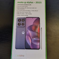 Moto G Stylus 5G 2025- New, Cricket Wireless$80