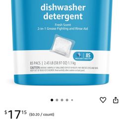 85ct NEW Dishwasher Pods