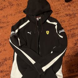 Puma Ferrari zip up hoodie