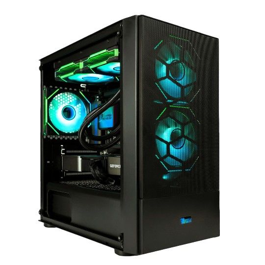 Hyper Cyber Storm W-56 | Intel Core i5-12400F | Nvidia GeForce RTX 5060 | Gaming PC