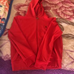 Red Polo Jacket 