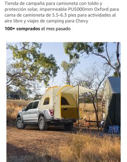 Casita de acampar nueva