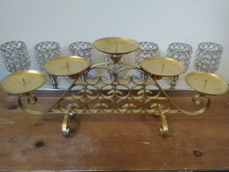Gold Candle Holder Candlabra