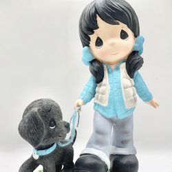 Precious Moments “I Labradore You” Black Labrador Retriever Figurine