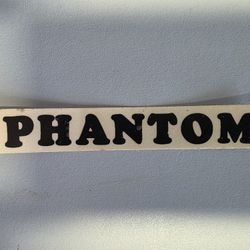 Phantom BMX sticker