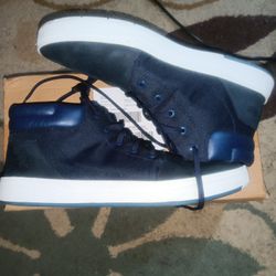 Waterproof Blue Timberlands