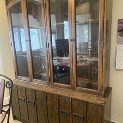 Vintage China Cabinet 