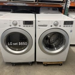 Lg Washer Dryer 