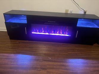 LED Fireplace TV Stand