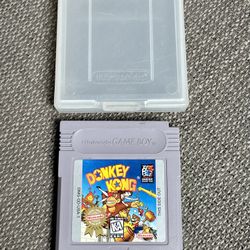 Nintendo Game Boy Donkey Kong (1994) With Case TESTED AND WORKING Made In Japan