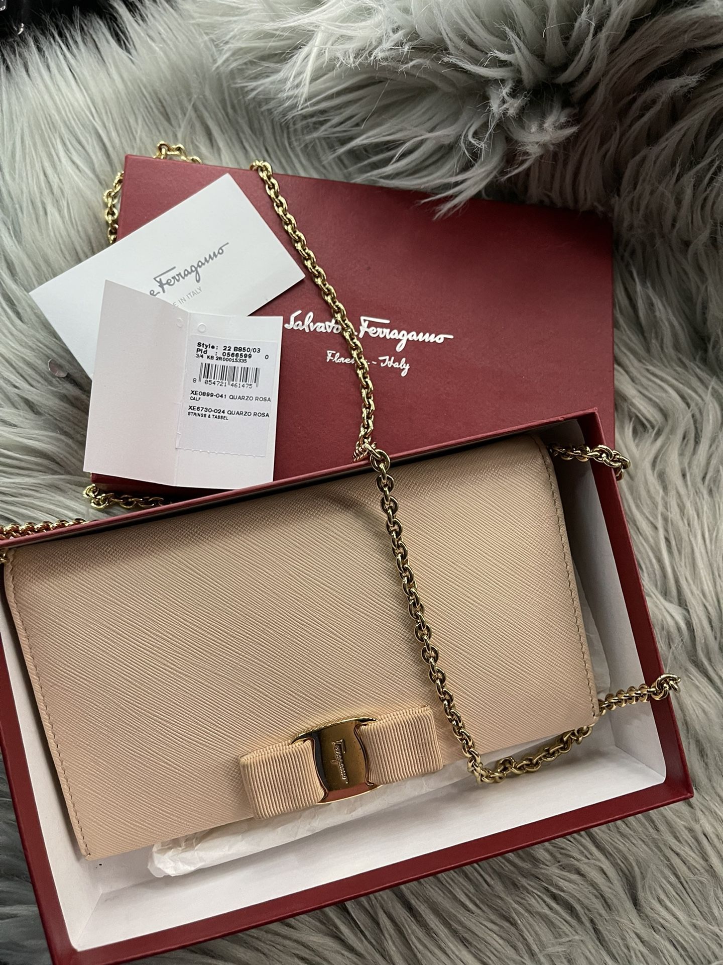 Authentic Salvatore Ferragamo Wallet on chain
