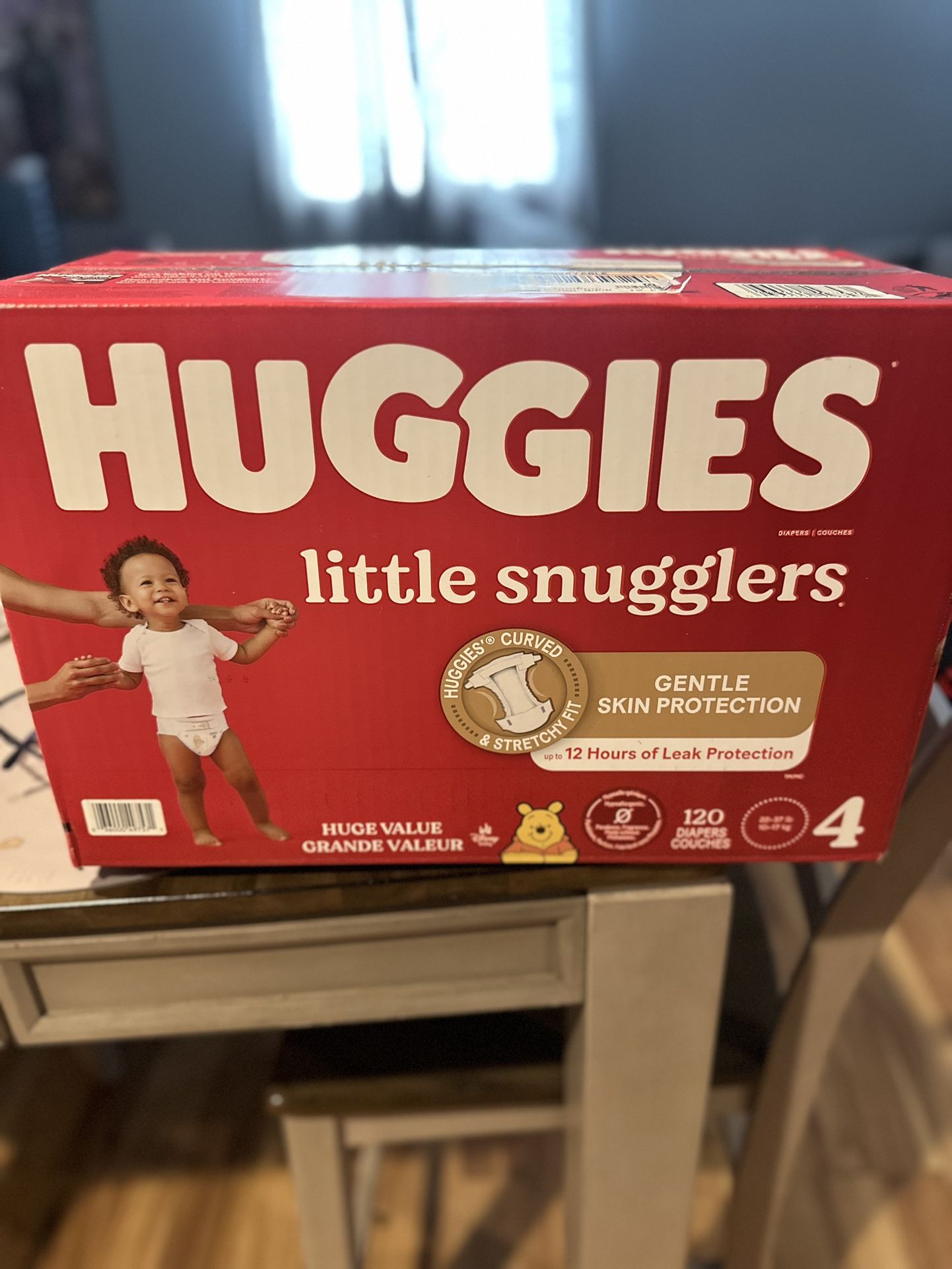 Huggies Brand New Size 4 And 120 Diapers 