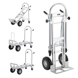 Aluminum Convertible Hand Truck 4-in-1 Capacity Heavy Duty Dolly Cart 1000 Lbs Brand New still in the box D924