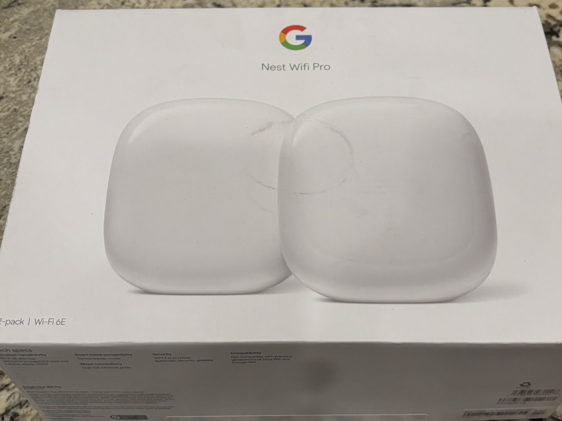 Google WiFi Pro 6e Routers X 3