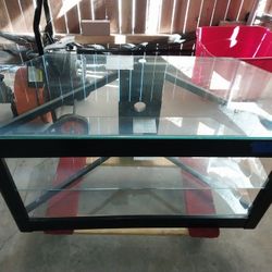 Glass TV Stand