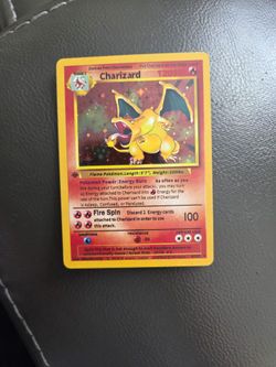 Charizard Holo Pokémon Card Base Set 4/102