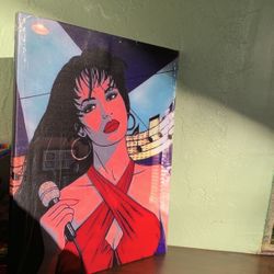 Selena Canvas Art