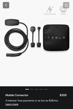 Tesla Mobile Charger Gen 3