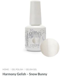Harmony Gelish Gel Nail - Snow Bunny 15ml