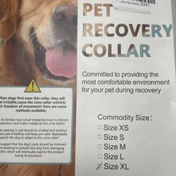 Pet Recovery Collar 