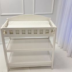 White Baby Changing Table 