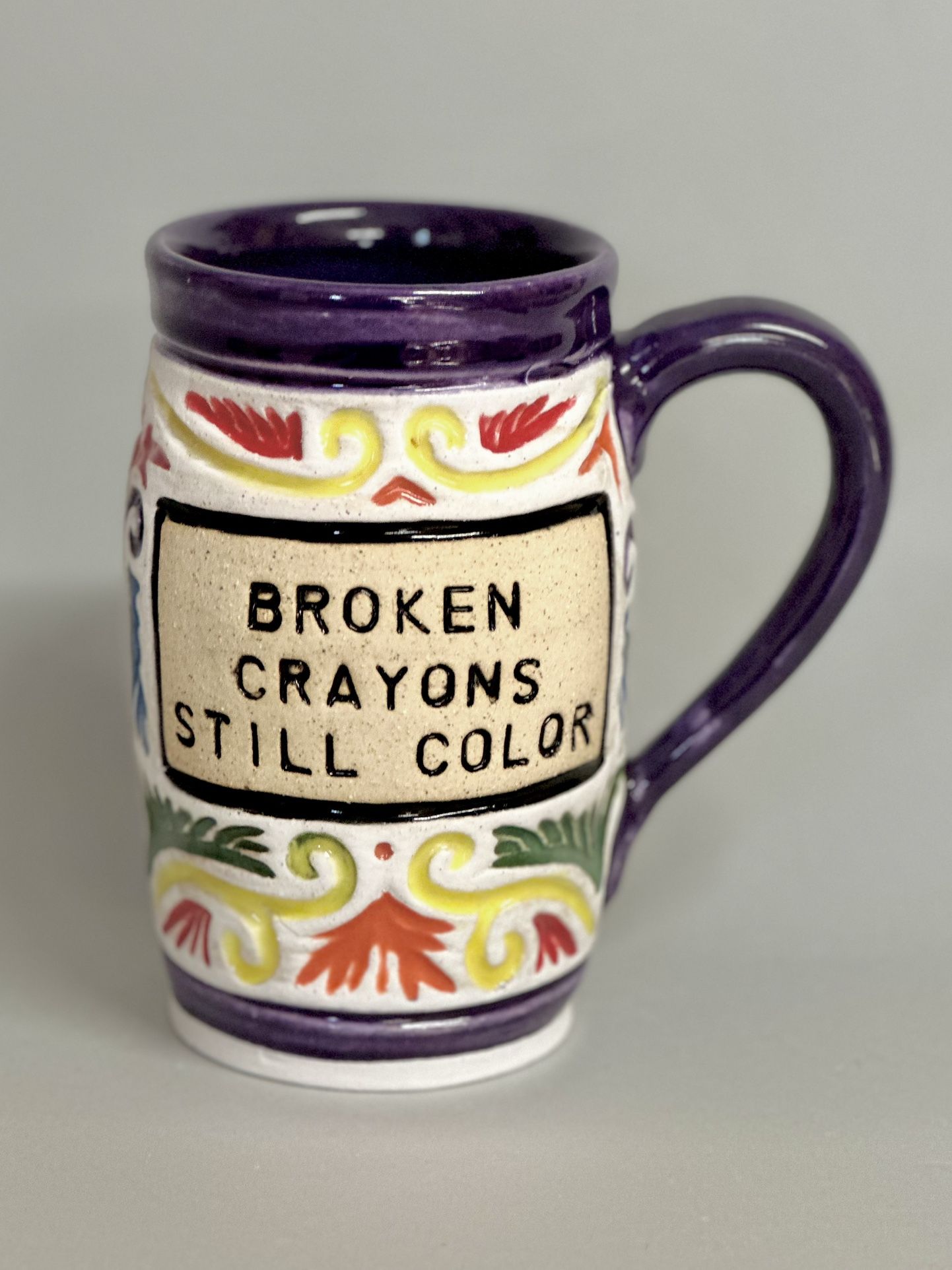 Broken crayons
