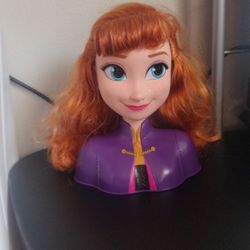 Anna Frozen Doll Head 