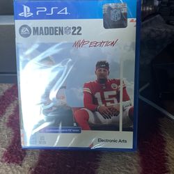 Madden 22 MVP Edition For PS4 And Ps5 Brand New Sealed