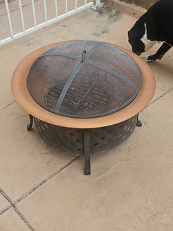 fire pit.